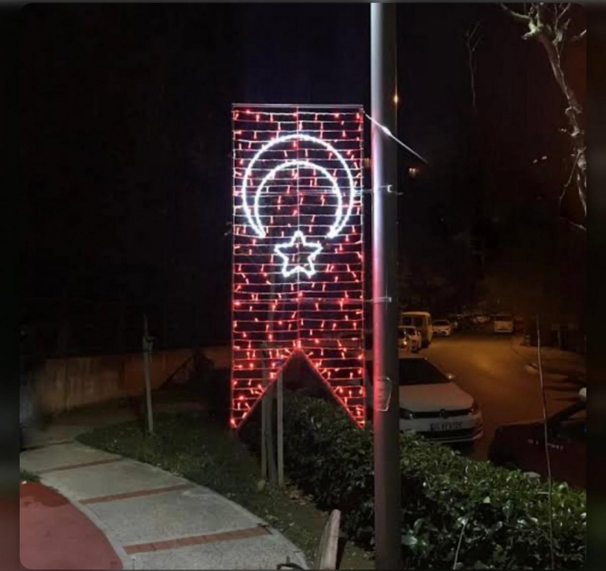Cadde Yılbaşı Süslemeleri
